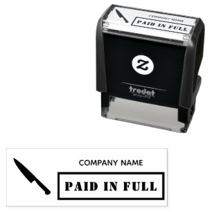 Sello Automático Pagado en la cocina de negocios completa Cuchillo 