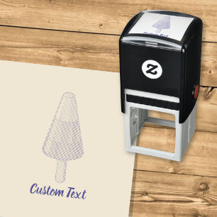 Sello Automático Palito de sorbete en forma de cono