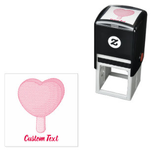 Sello Automático Palo de crema de hielo para el corazón