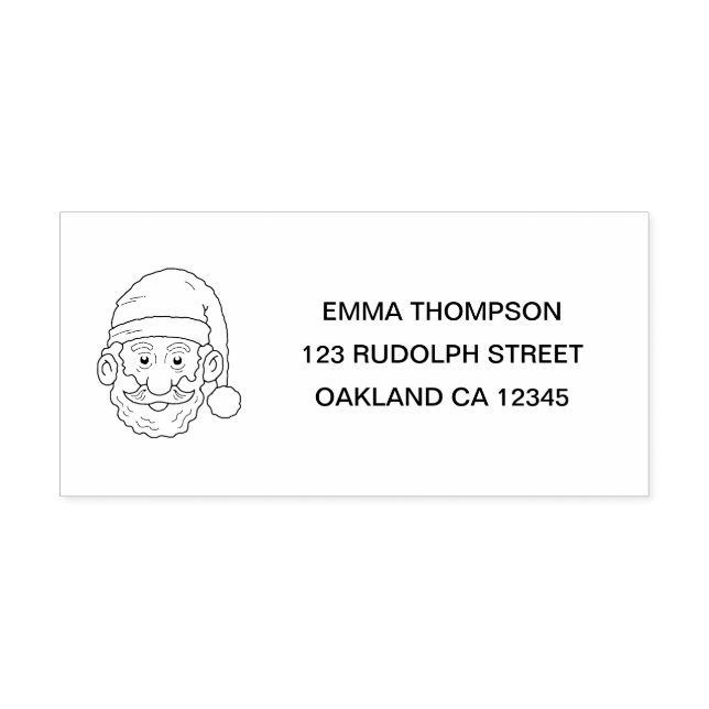 Sello Automático Papá Noel (Diseño)