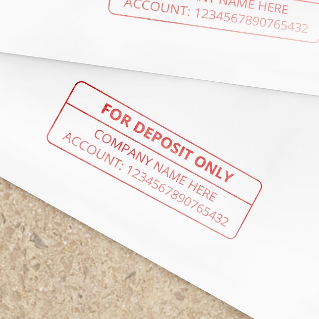 Sello Automático Para Depositar Only Business Company Bank (Subido por el creador)