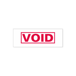 Sello Automático Para la teneduría de libros VOID simple