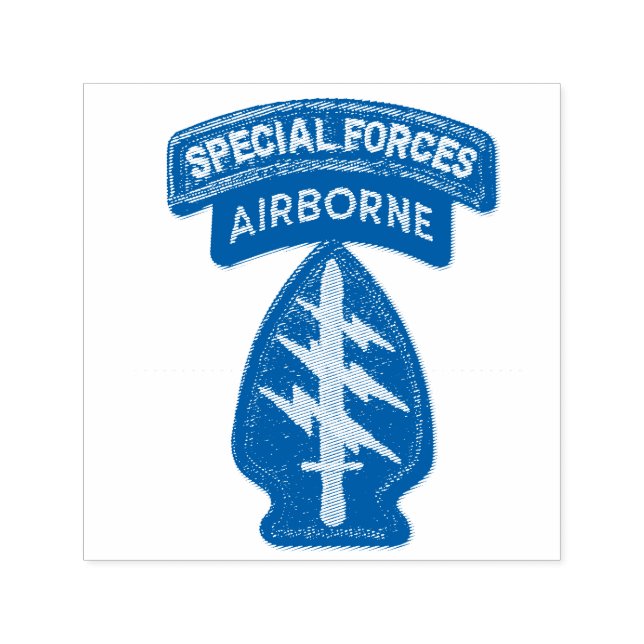 Sello Automático Parche de las Fuerzas Especiales del Ejército Bere (Diseño)