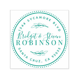 Sello Automático Pareja casada | Dirección de devolución de script 