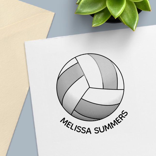 Sello Automático Pelota de voleibol con nombre personalizado (Subido por el creador)