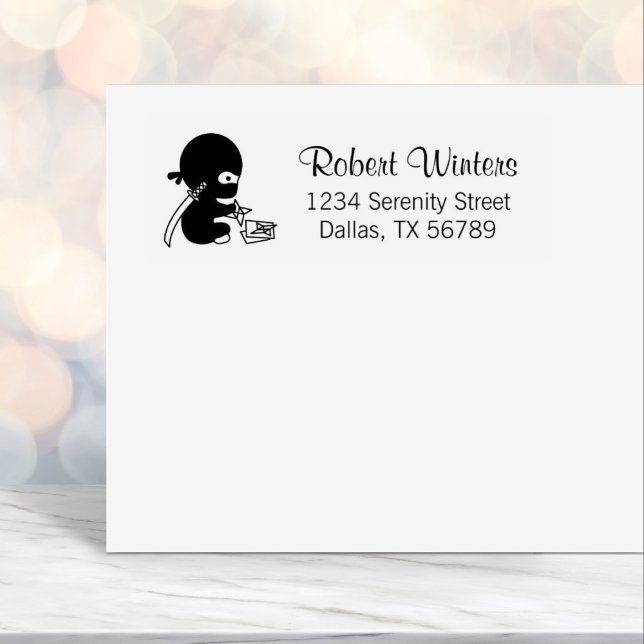 Sello Automático Pequeña dirección de estrella de origami plegable  (Subido por el creador)