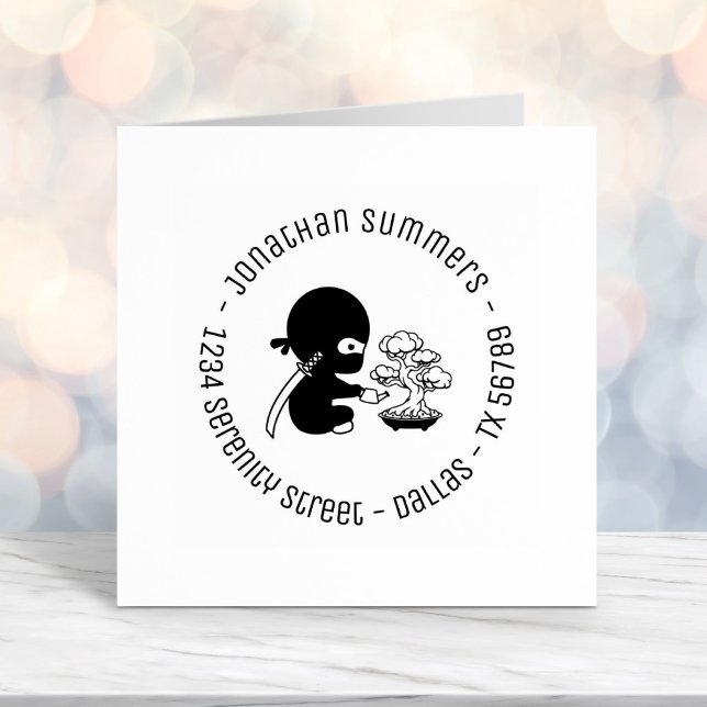 Sello Automático Pequeña dirección de la ronda de árboles Bonsai pa (Subido por el creador)