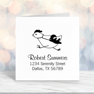 Sello Automático Pequeña dirección de pollo Ninja grande