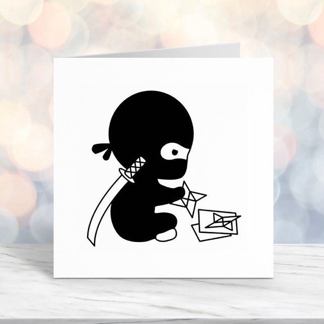 Sello Automático Pequeña estrella de origami plegable Ninja (Subido por el creador)