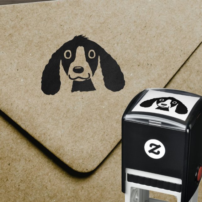 Sello Automático Perro de caricatura sonriente (Subido por el creador)