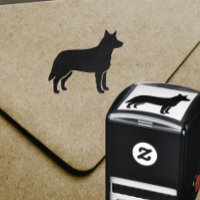 Perro de ganado australiano Silhouette Heeler