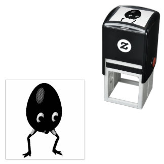 Sello Automático Personaje de huevo extravagante de RG y RA Diseño