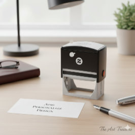 Sello Automático Personalizado 2,9" x 1,4" personalizado