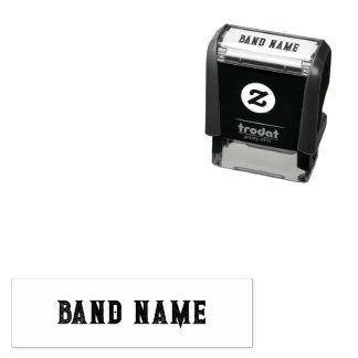 Sello Automático Personalizado Band Merch