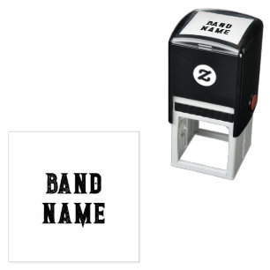 Sello Automático Personalizado Band Merch