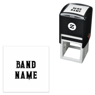 Sello Automático Personalizado Band Merch