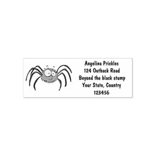 Sello Automático Personalizado de araña suave y adorable