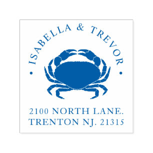 Sello Automático Personalizado de cangrejo de época