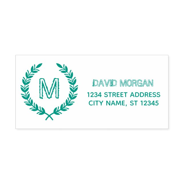 Sello Automático Personalizado de direcciones de nombres de familia (Diseño)