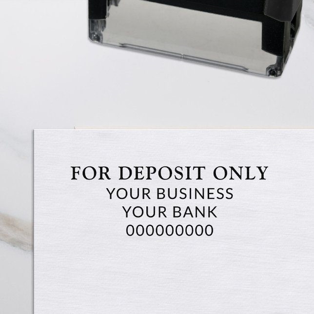 Sello Automático Personalizado De Operaciones Sólo Bancos (Subido por el creador)