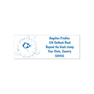 Sello Automático Personalizado de pescado porcupy de marisco de pur