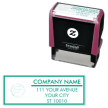 Personalizado Empresa Minimalista Oficina Azul Mod