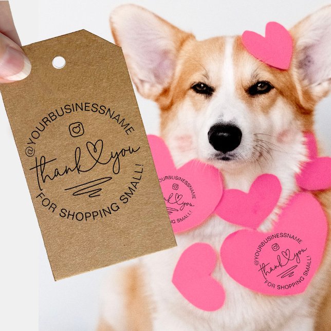 Sello Automático Personalizado Gracias Paquete De Negocios (Subido por el creador)