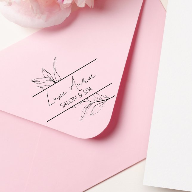 Sello Automático Personalizado Moda Salon Spa Business (Subido por el creador)