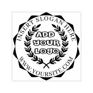 Sello Automático Personalizado redondo Logotipo de su empresa