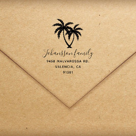 Sello Automático Personalizar Su dirección de retorno de la familia