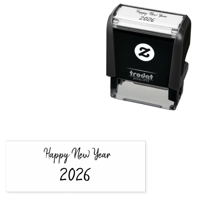 Sello Automático personalize text self-inking stamp (In Situ)