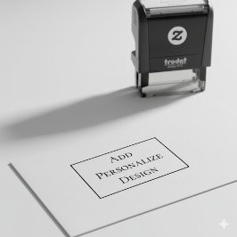 Sello Automático Personalized Custom  1.8" x 0.65"