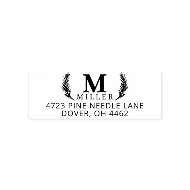 Sello Automático Pine Needle Lane (Diseño)