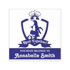 Sello Automático Pingüino Bonito Esta Libro Pertenece A Ex Libris