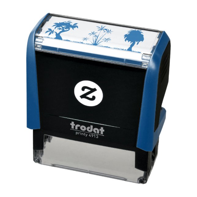 Sello Automático planta de árbol verde (Producto)