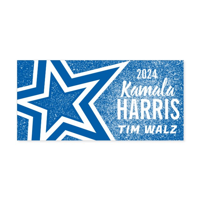 Sello Automático Plantilla de campaña estadounidense de Purpurina a (Diseño)