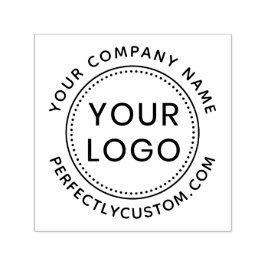 Sello Automático Plantilla de logotipo de personalizado de nombre d