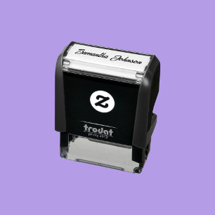 Sello Automático Plantilla de nombre de script de firma simple