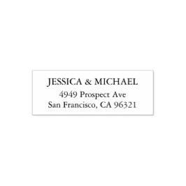 Sello Automático Plantilla de Personalizado de dirección de devoluc