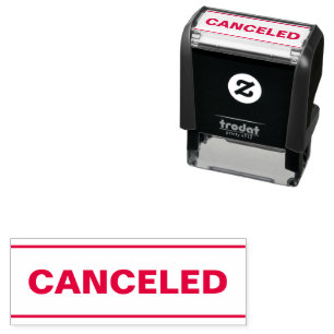 Sello Automático Plantilla de texto CANCELADA