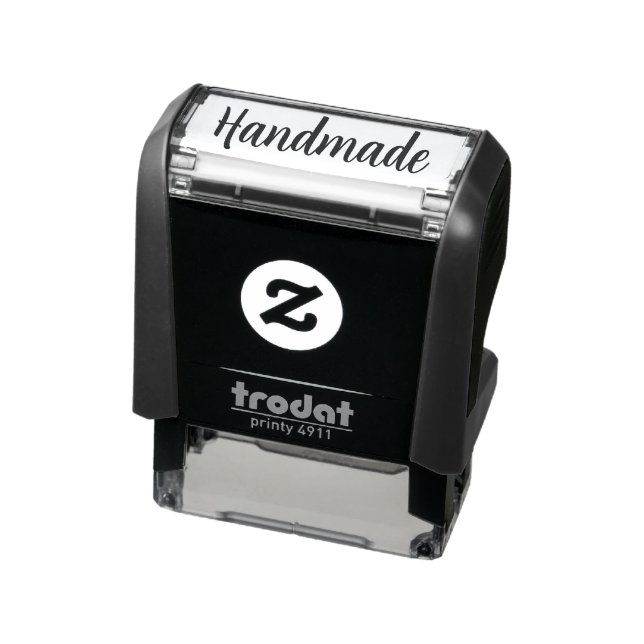 Sello Automático Plantilla de texto de script hecha a mano (Producto)
