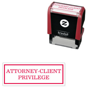Sello Automático Privilegio de Abogado Cliente
