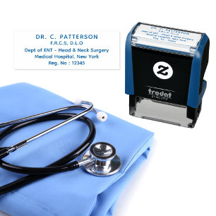 Sello Automático Profesional de la salud del Médica médico