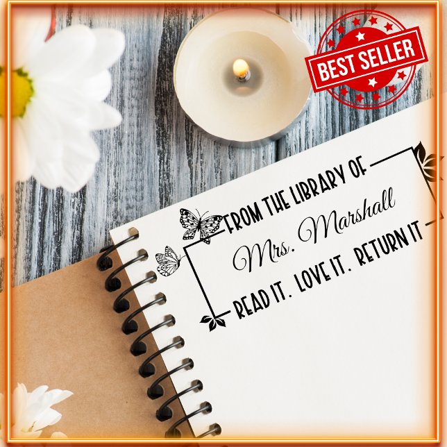 Sello Automático Profesor de la Biblioteca de (Subido por el creador)