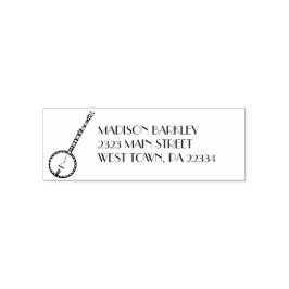 Sello Automático Profesor de Música Banjo