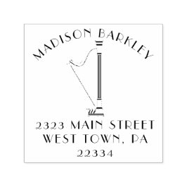 Sello Automático Profesor de Música Harp