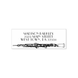 Sello Automático Profesor de Música Oboe