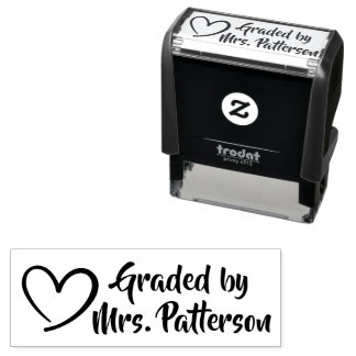 Sello Automático Profesor Personalizado 