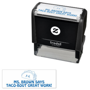 Sello Automático Profesor personalizado