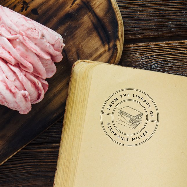 Sello Automático Profesora De La Biblioteca De Estam De Autoenlace (Subido por el creador)